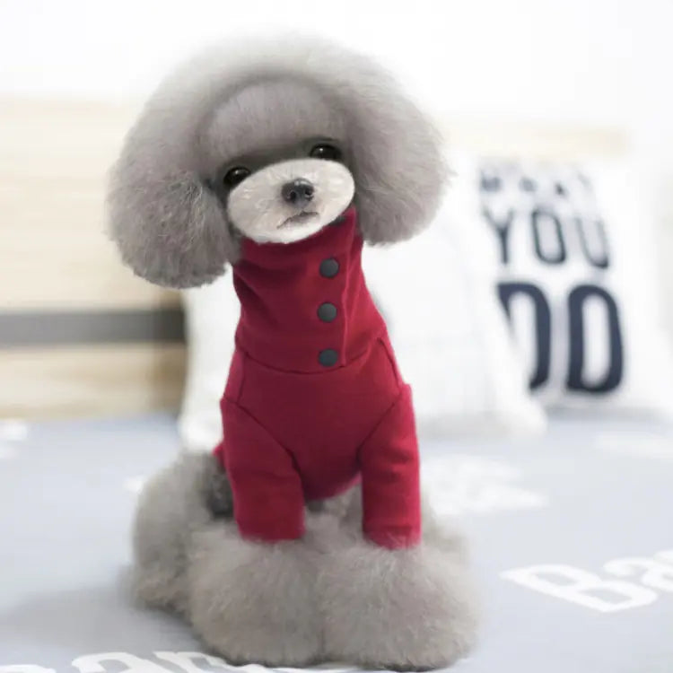 Autumn Winter Dog Clothes for Small Breeds casual pet outfit Discover the most used items