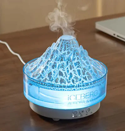 Glacier Lava Humidifier Simulation Flame Aroma Diffuser Discover the most used items