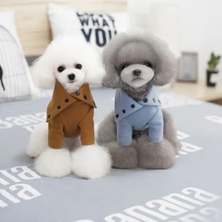 Autumn Winter Dog Clothes for Small Breeds casual pet outfit Discover the most used items