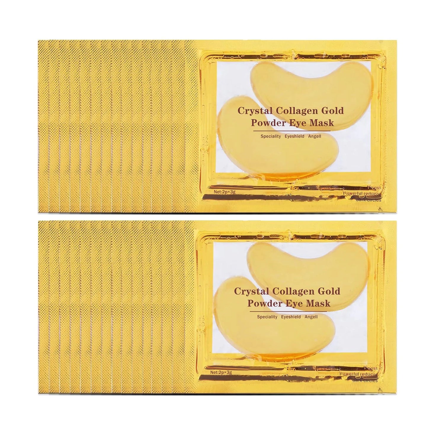CAHIUYOA 30 Pairs Gold Eye Mask Under Eye Patches for Dark Circles and Puffy Eyes Moisturizing Under Eye Mask Reduce Eye Bags Discover the most used items