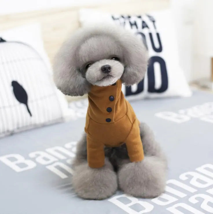 Autumn Winter Dog Clothes for Small Breeds casual pet outfit Discover the most used items