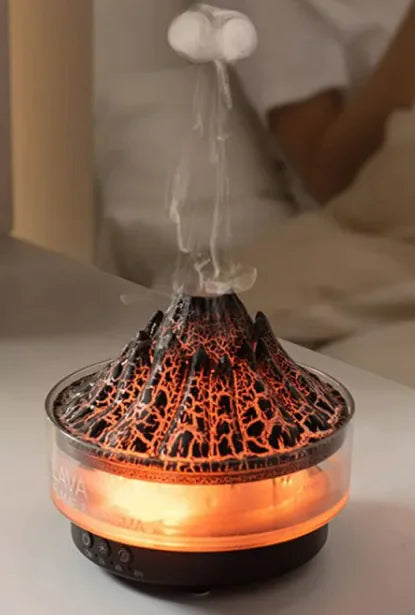 Glacier Lava Humidifier Simulation Flame Aroma Diffuser Discover the most used items