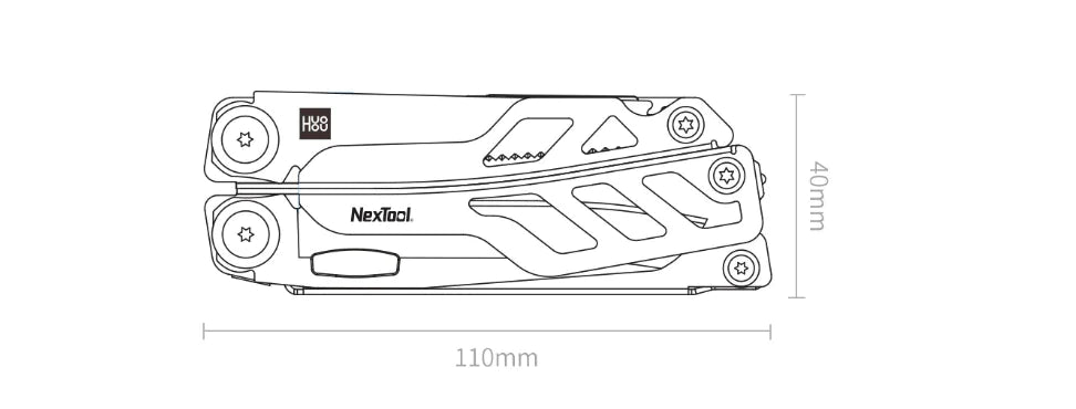 Xiaomi Mijia Multifunctional Folding Knife – Outdoor Survival Tool Discover the most used items
