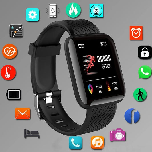 Smartwatch Men Women Wristwatches Smart Watch Message Fitness Monitor Bracelet Birthday Gift Electronic Clock For Android IOS My Store