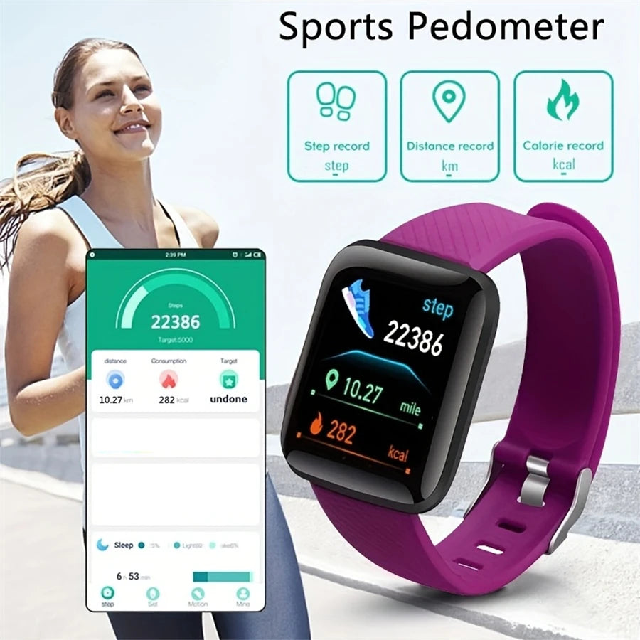 Smartwatch Men Women Wristwatches Smart Watch Message Fitness Monitor Bracelet Birthday Gift Electronic Clock For Android IOS My Store