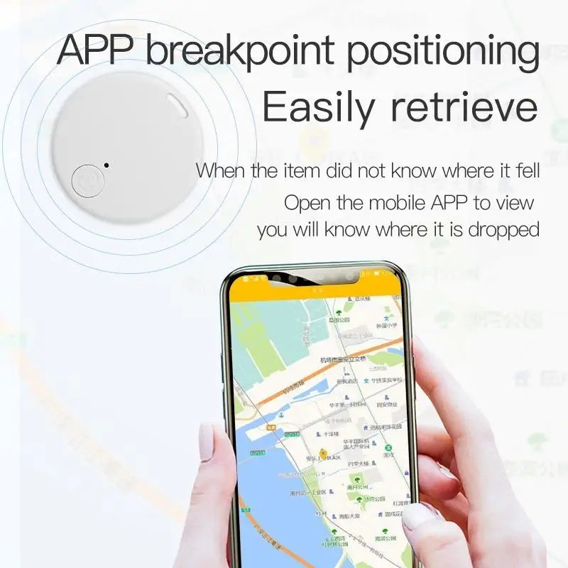 Mini GPS Locator AntiLost Alarm Wallet Keychain Smart Tag Bluetooth-Compatible Tracer Keychain Dog Pet Child Tracker Key Finder My Store