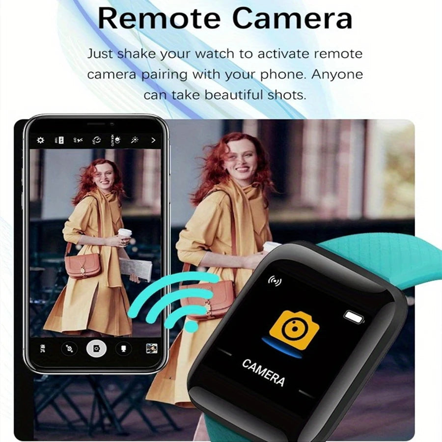 Smartwatch Men Women Wristwatches Smart Watch Message Fitness Monitor Bracelet Birthday Gift Electronic Clock For Android IOS My Store