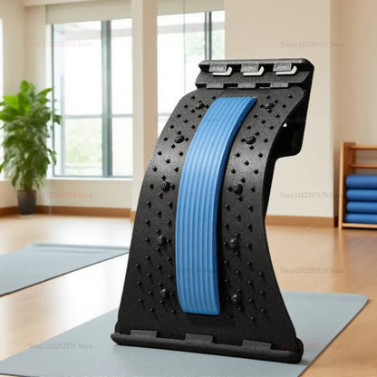 Lumbar Back Stretcher Multi-Level Adjustable Massager Waist Neck Fitness Lumbar Cervical Spine Cervical Spine Support Massager My Store