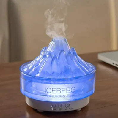 Glacier Lava Humidifier Simulation Flame Aroma Diffuser Discover the most used items