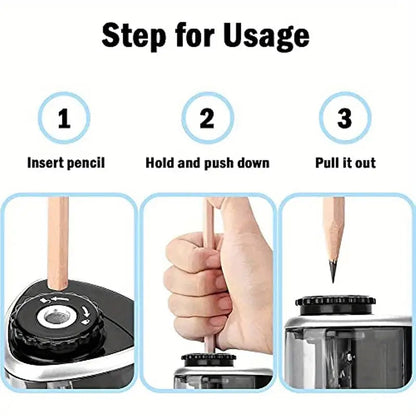 Portable Electric Pencil Sharpener Discover the most used items
