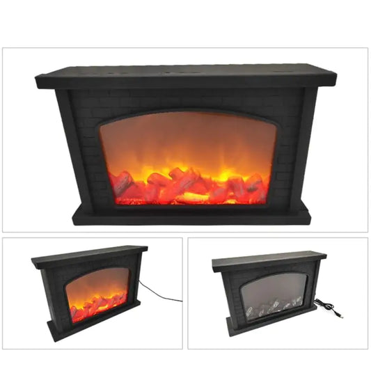 Simulation fireplace light with realistic flame effects and adjustable brightness for a cozy ambiance.